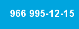 966 995-12-15 966 995-12-15